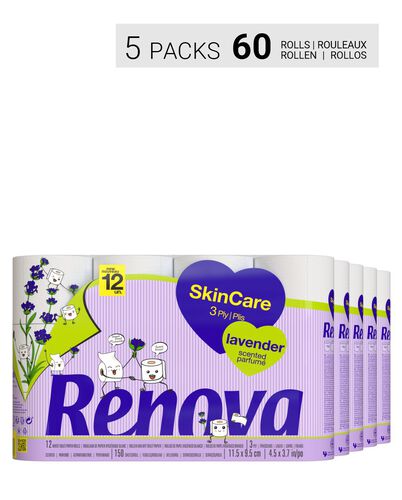 Carta igienica Renova Skin care