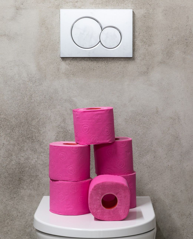 Renova : Vive le papier toilette de couleur !