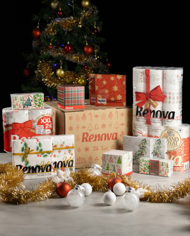 RENOVA, Coffre de Noël Renova, Noël 2023, Décoration de Noël