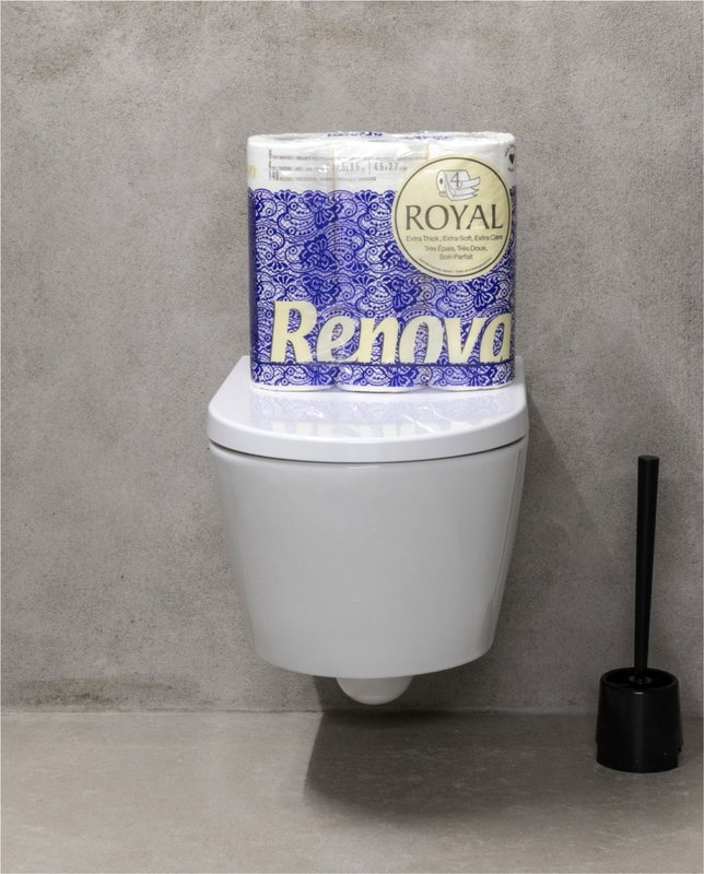 Papier toilette plat 2 plis essential, Renova (x 4)  La Belle Vie :  Courses en Ligne - Livraison à Domicile
