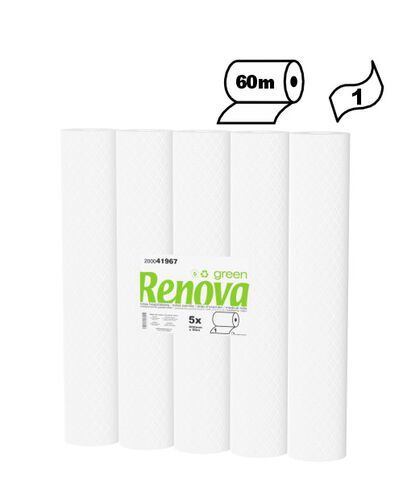 Rollo de papel para camilla (50m): micro-encolado - pasta - dos capas con  precorte (una unidad / seis unidades) - Tienda Fisaude
