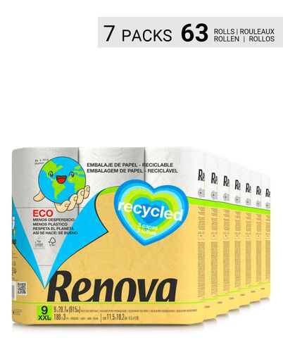 Renova - environmentally friendly tissue products